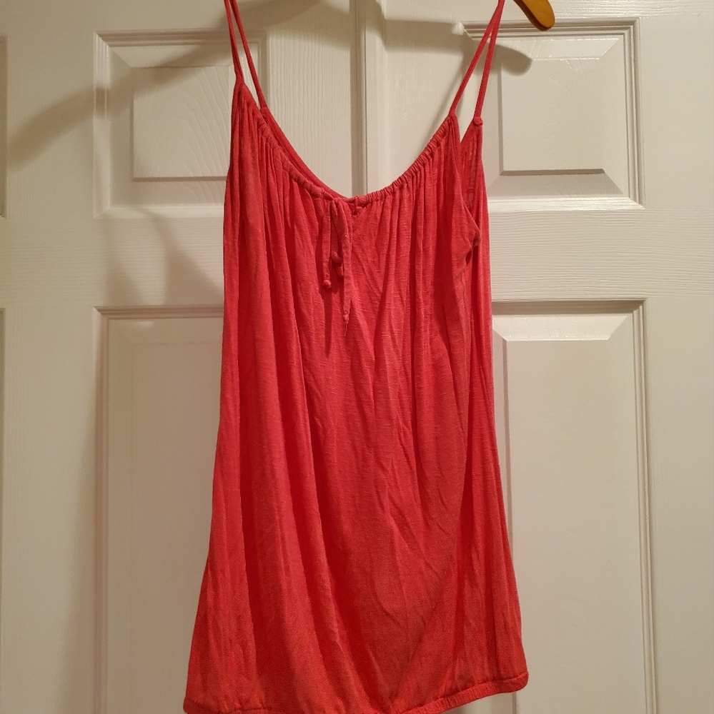 Coral tank top